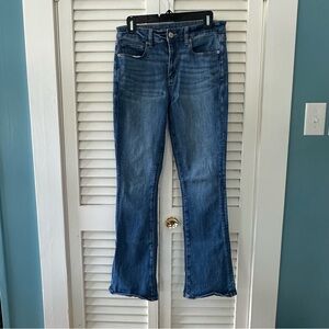 American Eagle Outfitters Medium Wash Flare Jeans